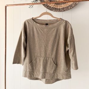 Olive Boxy Sweater